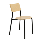 Chaise en bois de frêne noir graphite SSD - TIPTOE - The Cool Republic