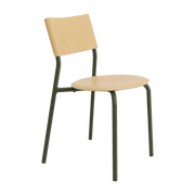 Chaise en bois de frêne vert romarin SSD - TIPTOE - The Cool Republic