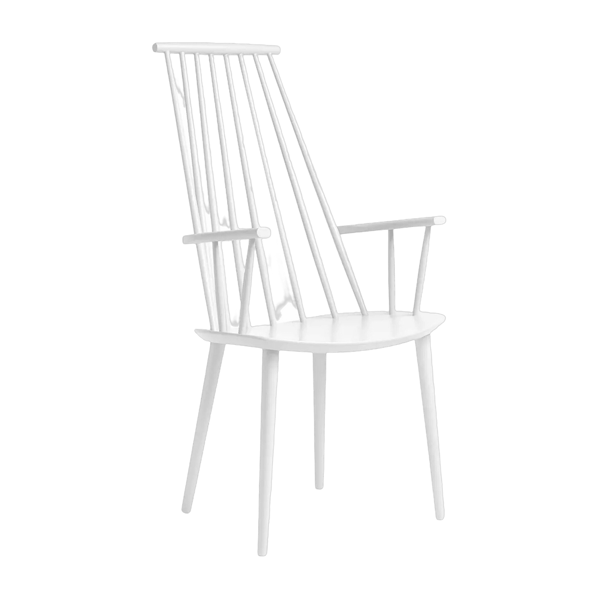 Chaise en bois de hêtre blanc J 110 - HAY - The Cool Republic