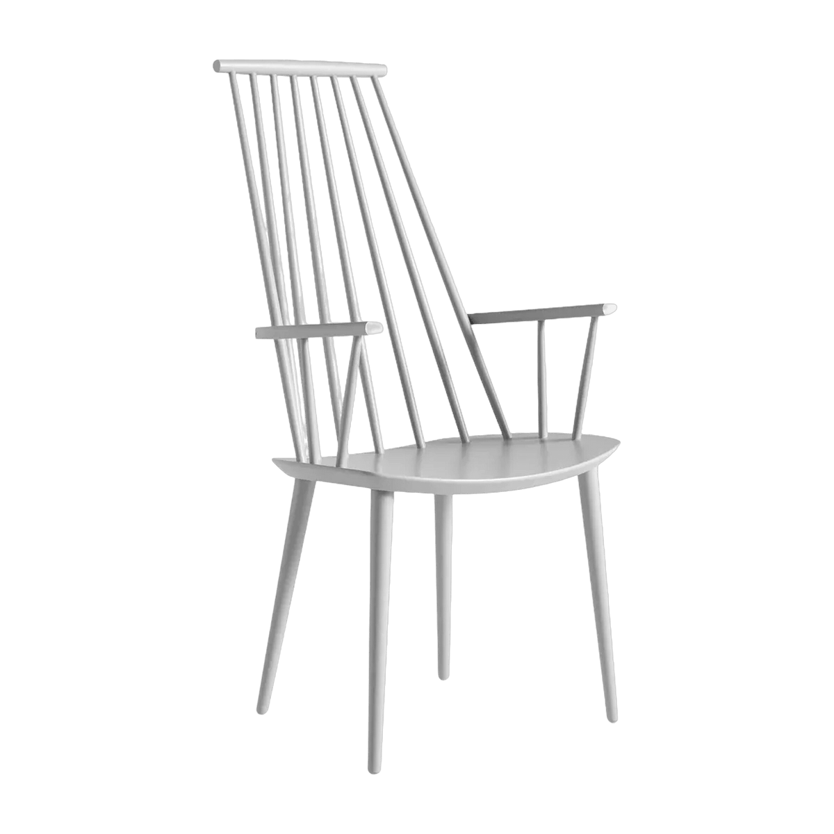 Chaise en bois de hêtre gris clair J 110 - HAY - The Cool Republic