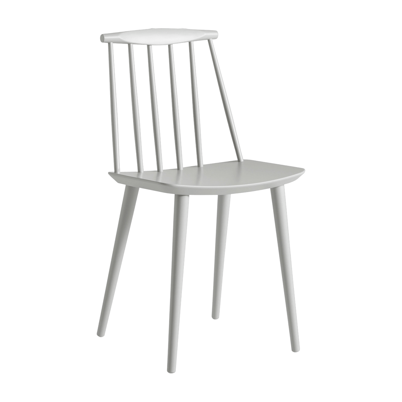 Chaise en bois de hêtre gris Dusty J77 - HAY - The Cool Republic