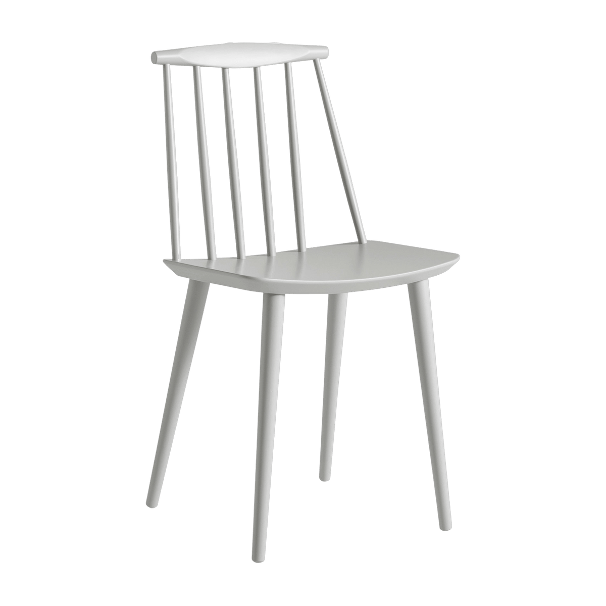 Chaise en bois de hêtre gris Dusty J77 - HAY - The Cool Republic