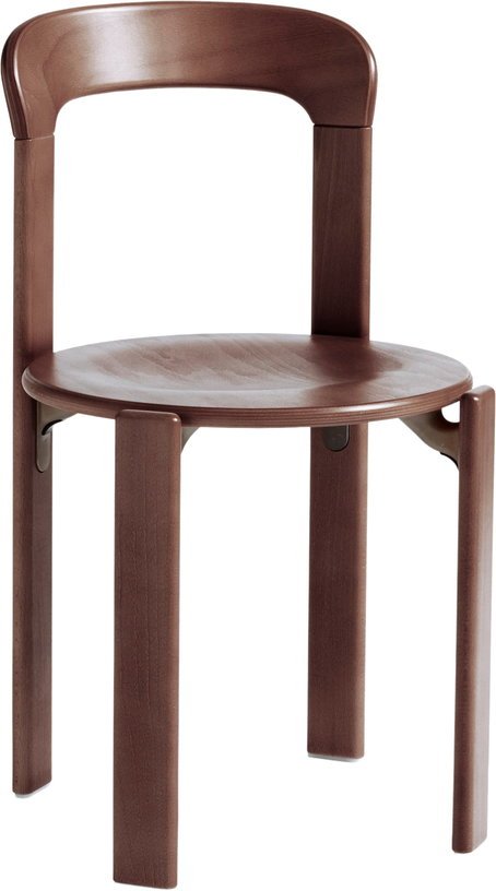 Chaise en bois de hêtre marron ambré Rey - HAY - The Cool Republic