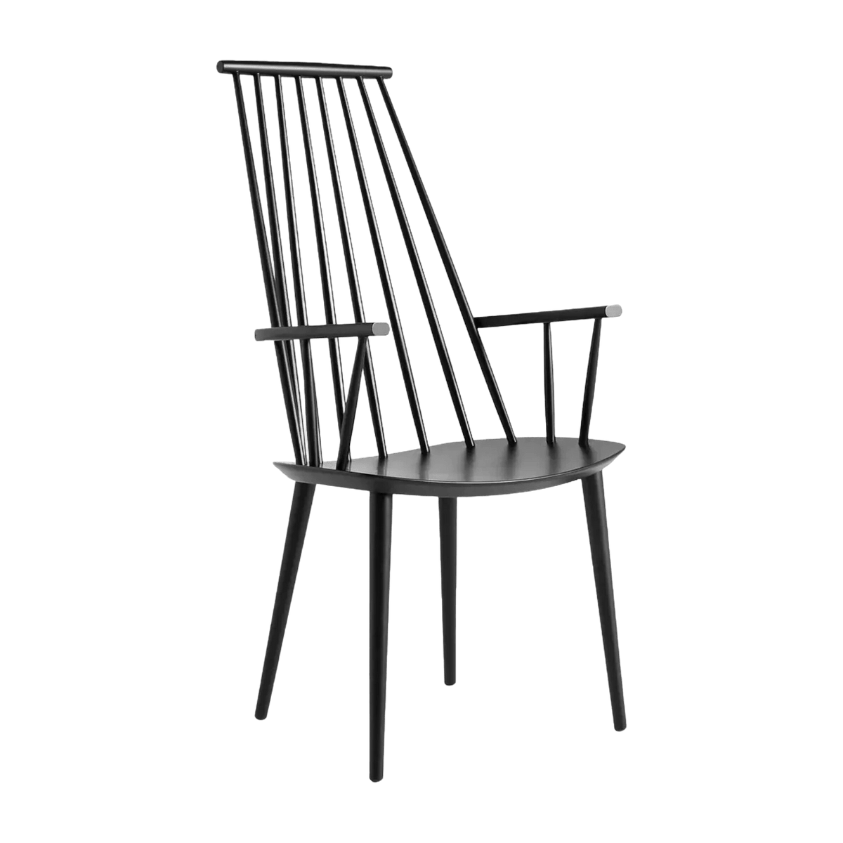 Chaise en bois de hêtre noir J 110 - HAY - The Cool Republic