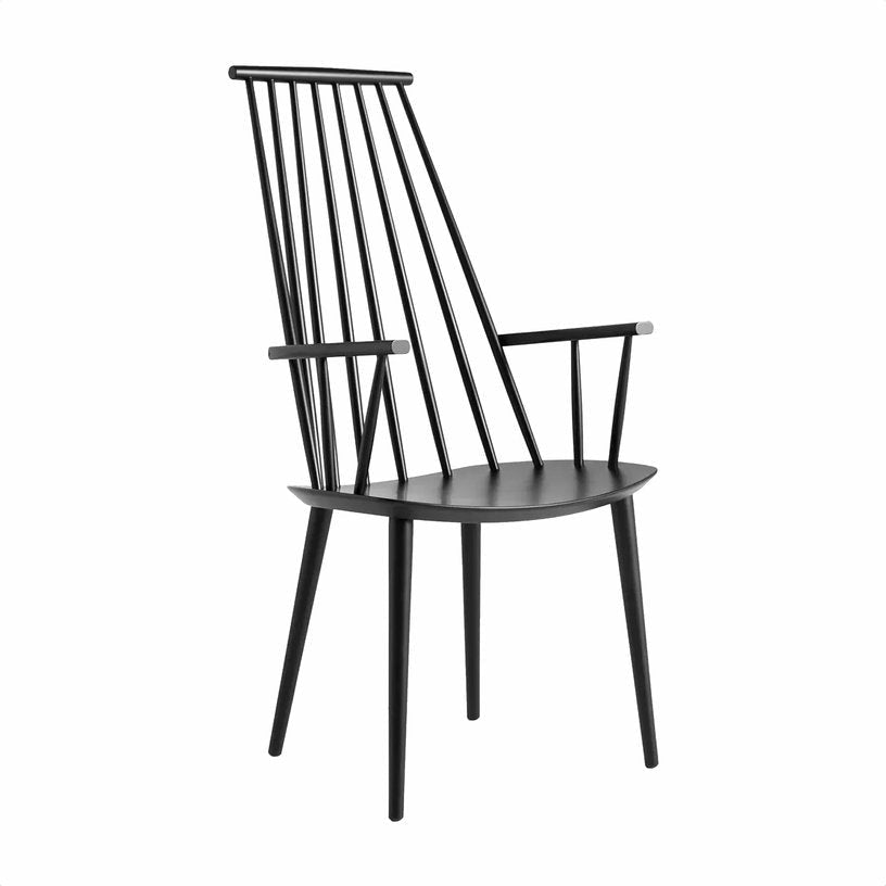 Chaise en bois de hêtre noir J 110 - HAY - The Cool Republic