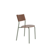 Chaise en bois de noyer et acier gris eucalyptus SSD - TIPTOE - The Cool Republic