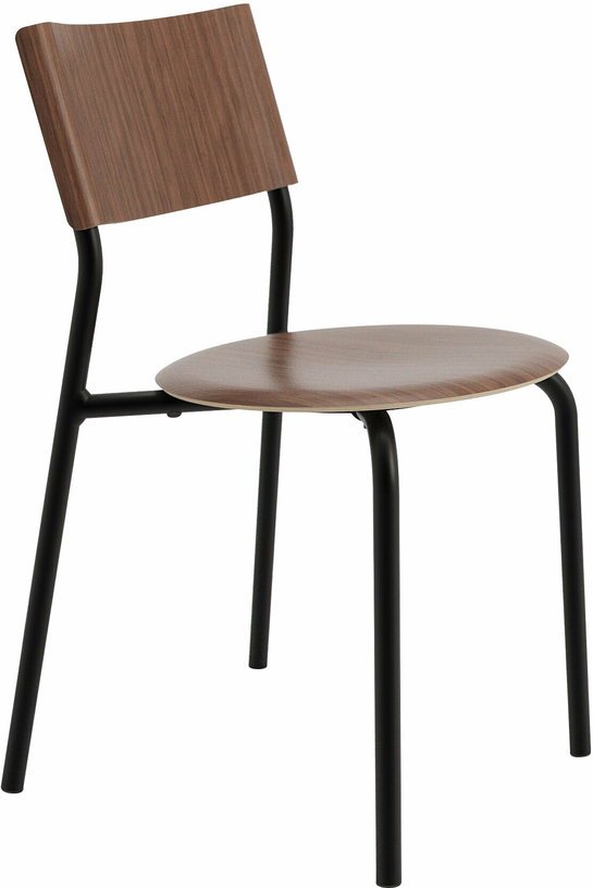 Chaise en bois de noyer noir graphite SSD - TIPTOE - The Cool Republic