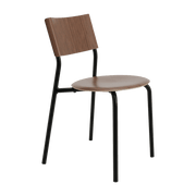 Chaise en bois de noyer noir graphite SSD - TIPTOE - The Cool Republic