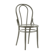 Chaise en bois grise N°18 réédition 1876 - Wiener GTV Design - The Cool Republic