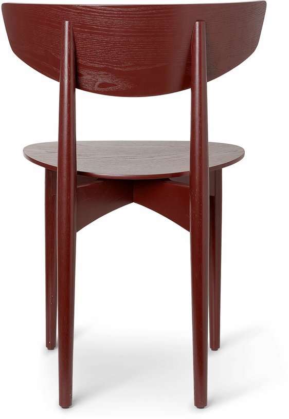 Chaise en bois marron rouge 45 x 75,5 x 46,5 cm Herman - Ferm Living - The Cool Republic