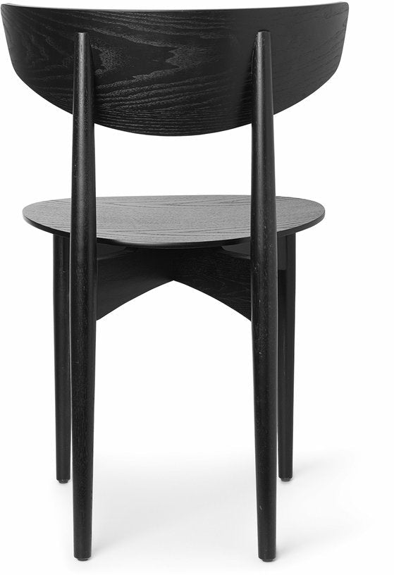 Chaise en bois massif noir Herman - Ferm Living - The Cool Republic