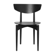 Chaise en bois massif noir Herman - Ferm Living - The Cool Republic