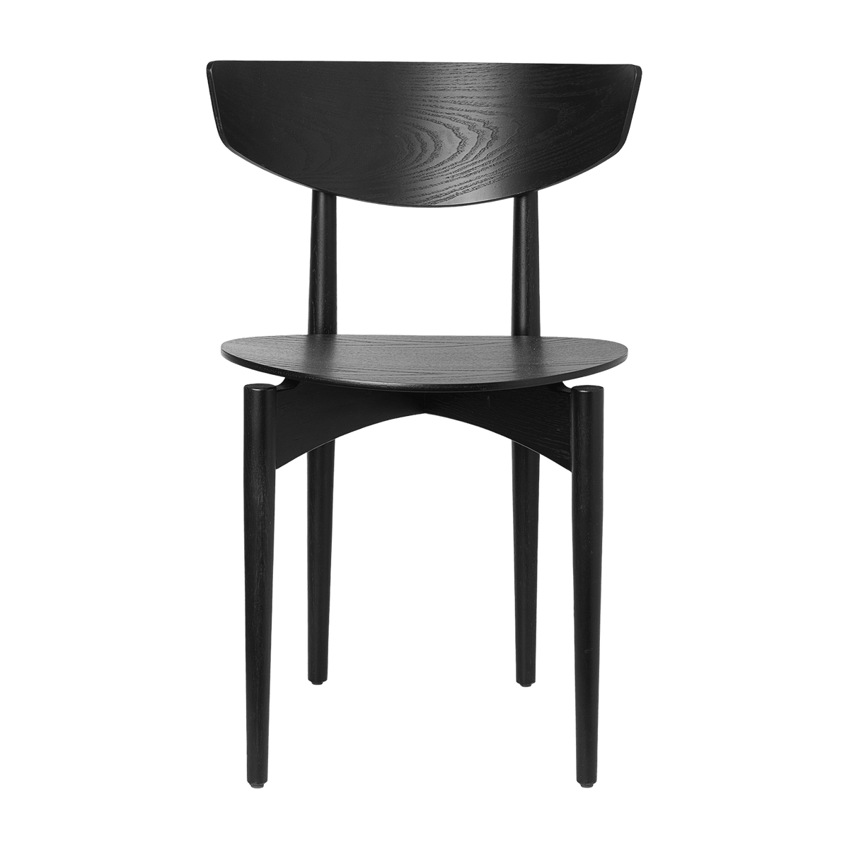 Chaise en bois massif noir Herman - Ferm Living - The Cool Republic