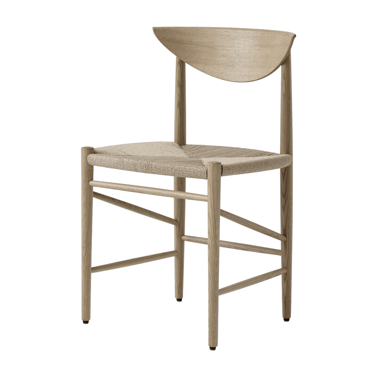 Chaise en bois naturel HM3 Drawn - &tradition - The Cool Republic