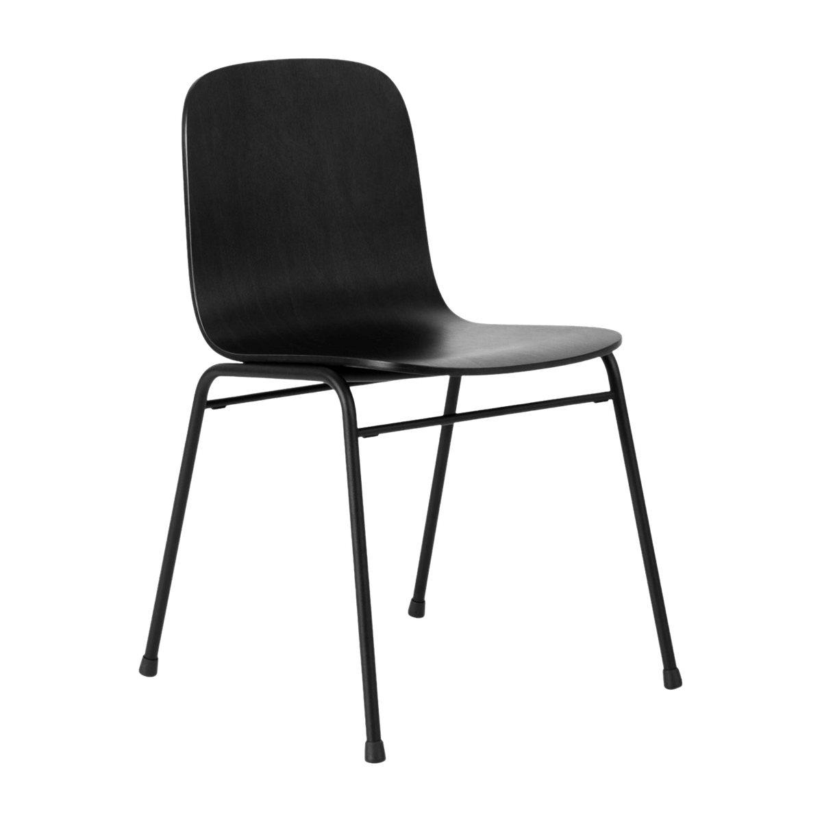 Chaise en bois noir et cadre noir Touchwood - Hem - The Cool Republic