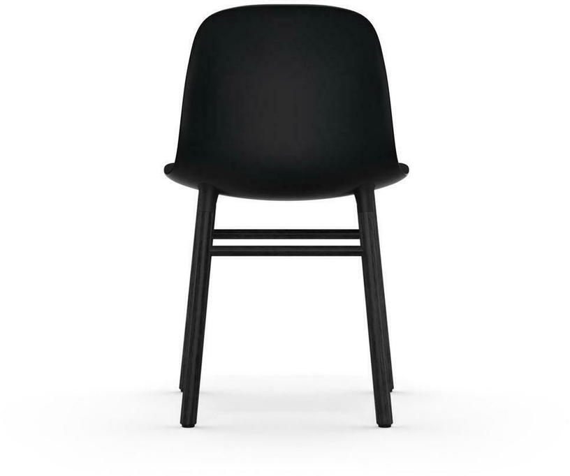 Chaise en bois noir et pp noir Form - Normann Copenhagen - The Cool Republic