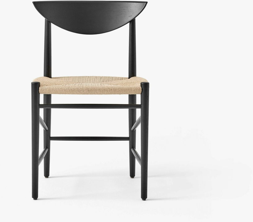 Chaise en bois noir HM3 Drawn - &tradition - The Cool Republic