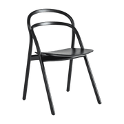 Chaise en bois noir Udon - Hem - The Cool Republic