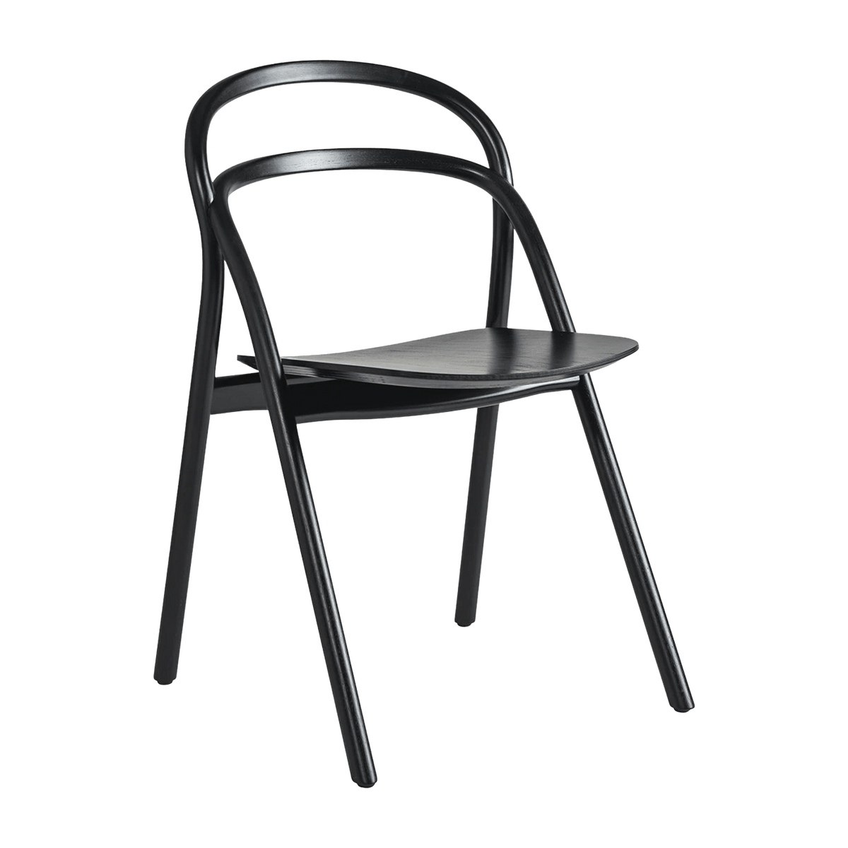 Chaise en bois noir Udon - Hem - The Cool Republic