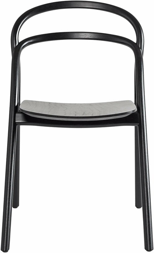 Chaise en bois noir Udon - Hem - The Cool Republic