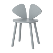 Chaise en bois pour enfant grise Mouse School - Nofred - The Cool Republic