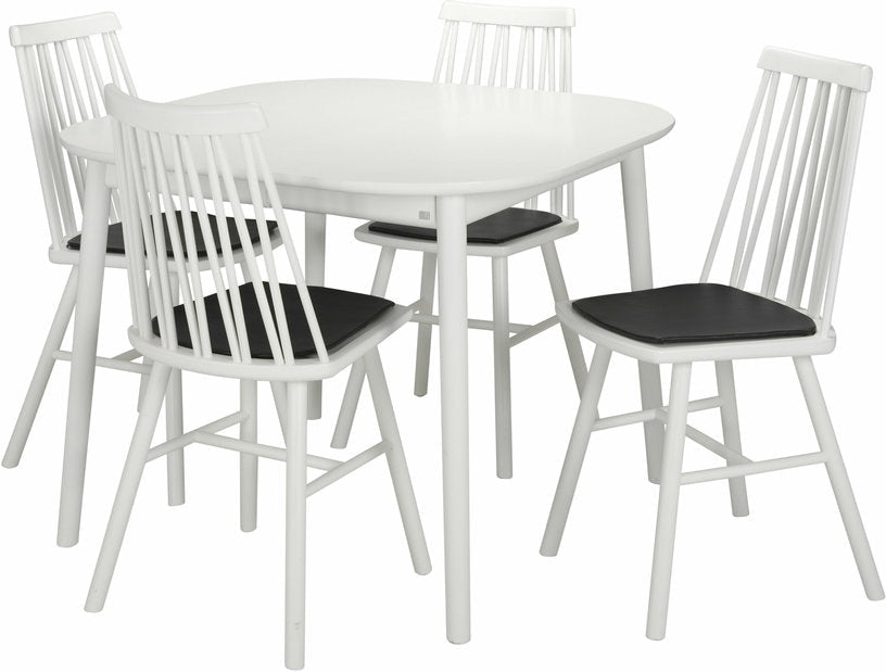Chaise en bouleau blanc ZigZag - Hans K - The Cool Republic