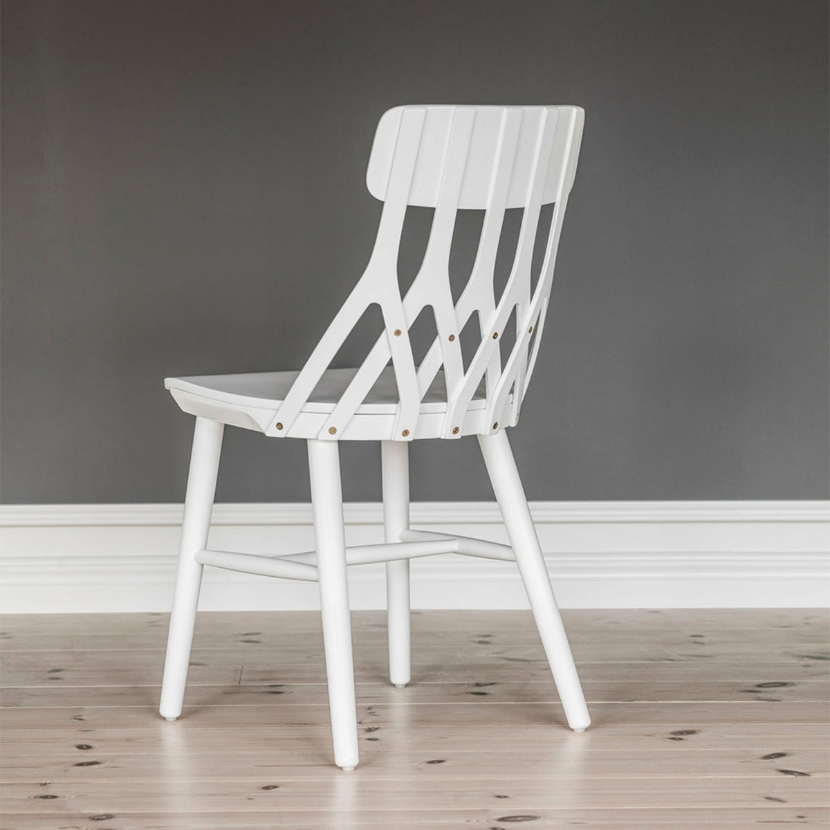 Chaise en bouleau blanche Y5 - Hans K - The Cool Republic