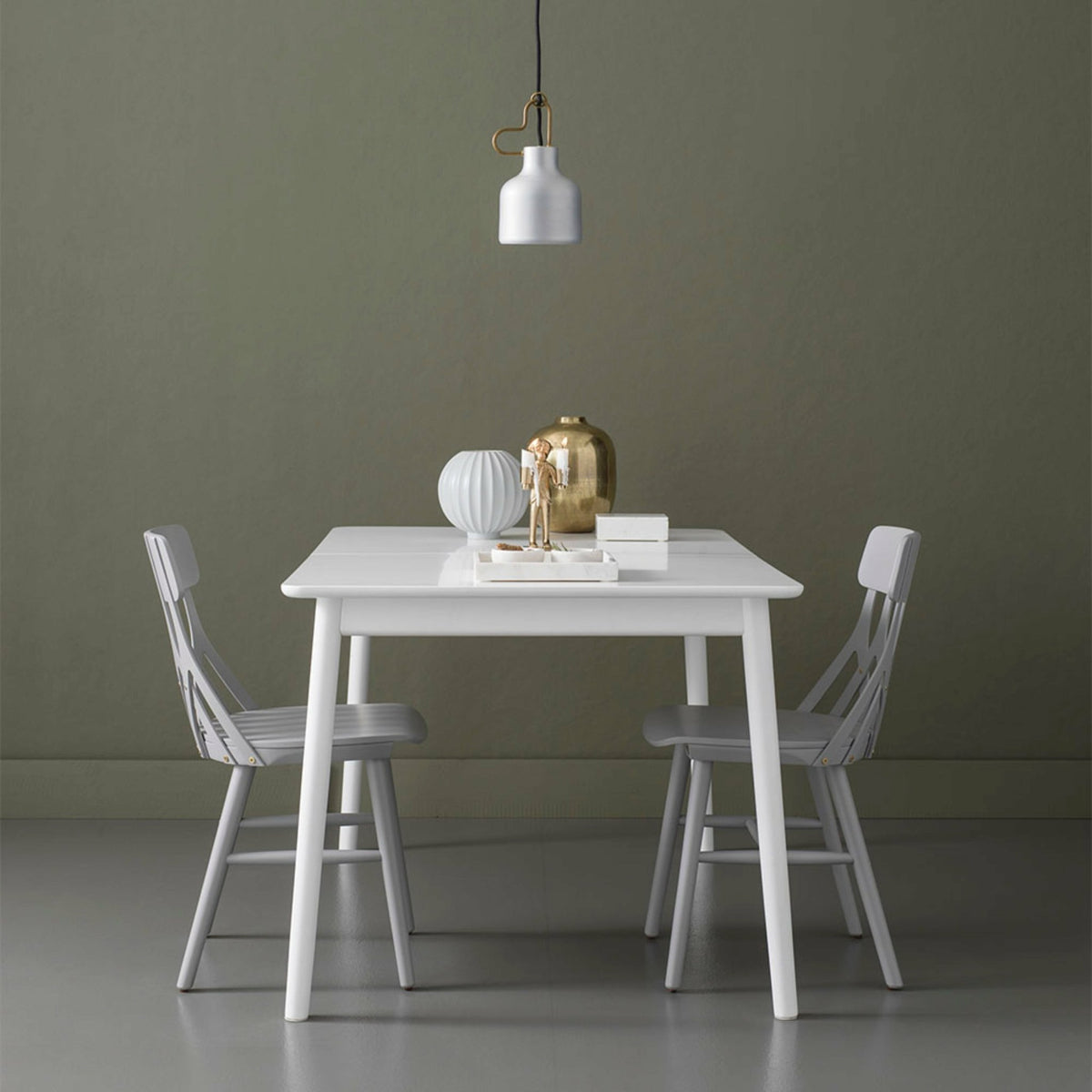 Chaise en bouleau blanche Y5 - Hans K - The Cool Republic