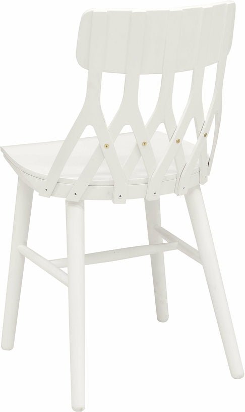 Chaise en bouleau blanche Y5 - Hans K - The Cool Republic
