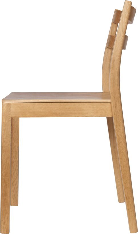 Chaise en chêne 45,6x49x79cm Boda - Ferm living - The Cool Republic