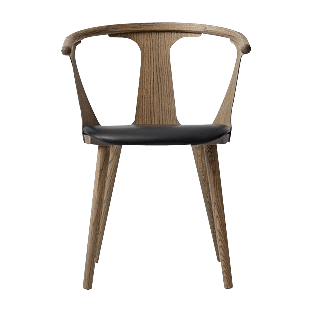 Chaise en chêne et cuir SK2 In Between - &tradition - The Cool Republic