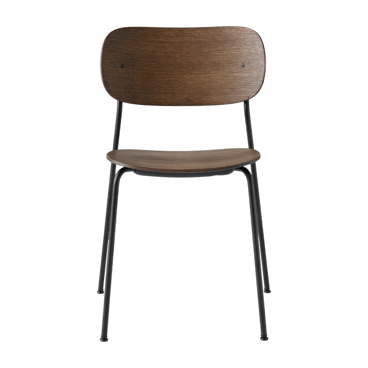 Chaise en chêne foncé Co Dining - Audo - The Cool Republic