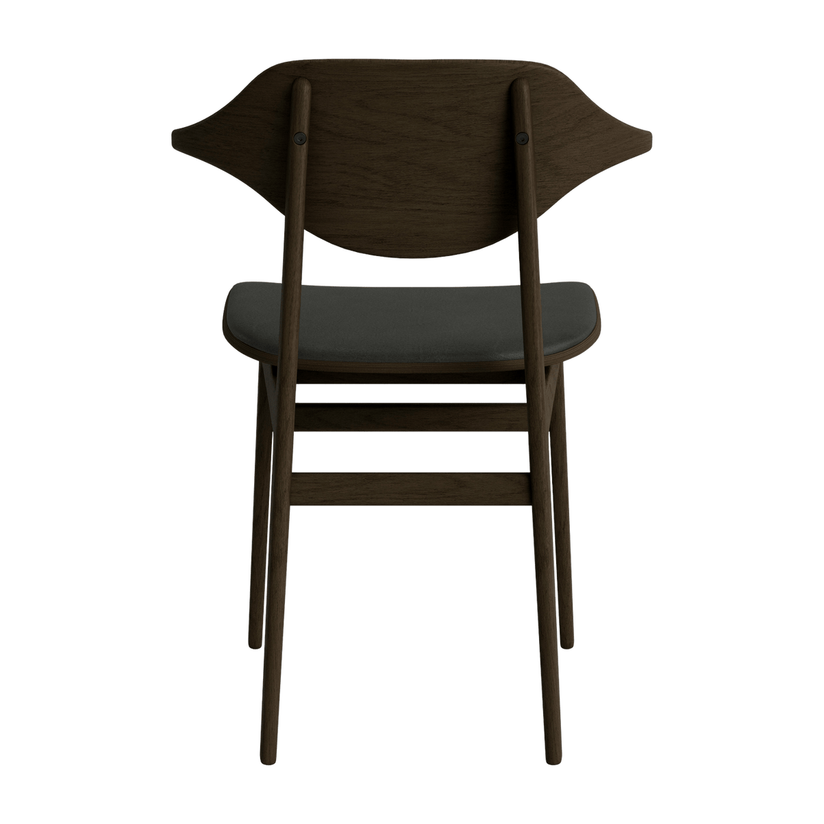 Chaise en chêne fumé avec rembourrage anthracite Buffalo - NORR11 - The Cool Republic