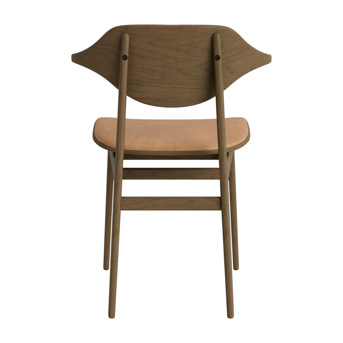 Chaise en chêne fumé clair avec rembourrage camel Buffalo - NORR11 - The Cool Republic
