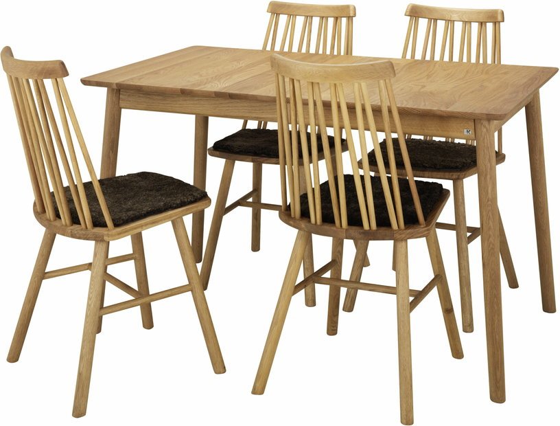 Chaise en chêne huilé ZigZag - Hans K - The Cool Republic