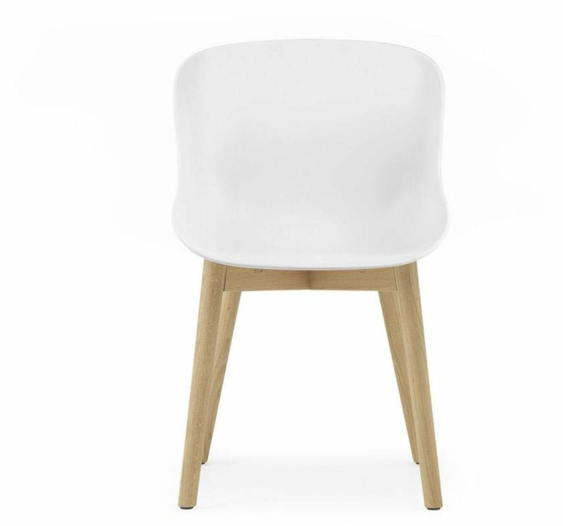 Chaise en chêne laqué et pp blanc Hyg - Normann Copenhagen - The Cool Republic
