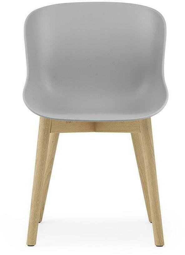 Chaise en chêne laqué et pp gris Hyg - Normann Copenhagen - The Cool Republic