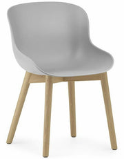 Chaise en chêne laqué et pp gris Hyg - Normann Copenhagen - The Cool Republic