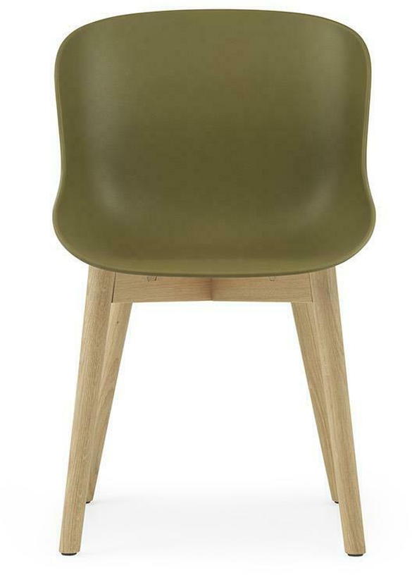 Chaise en chêne laqué et pp olive Hyg - Normann Copenhagen - The Cool Republic