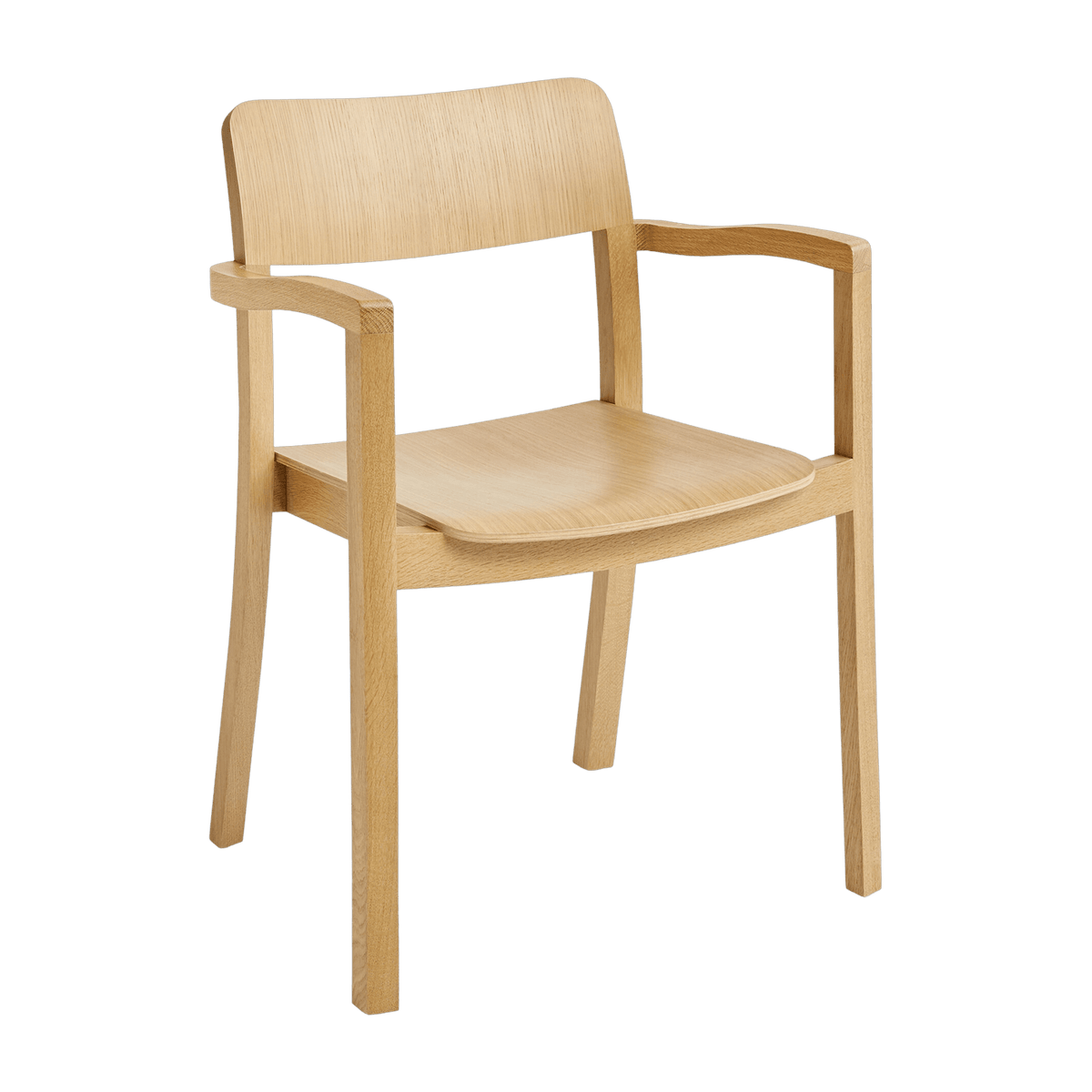 Chaise en chêne naturel avec accoudoirs Pastis - Hay - The Cool Republic