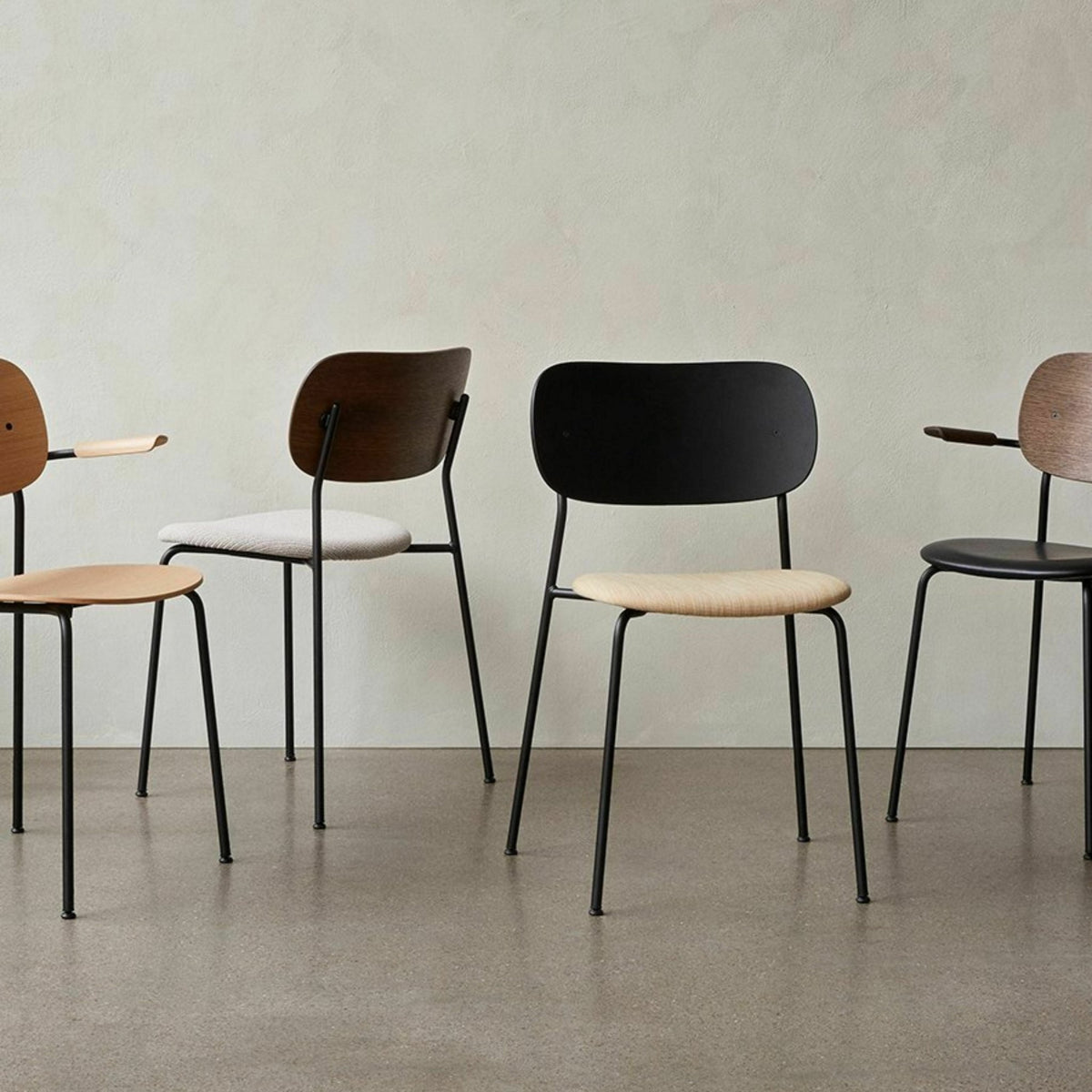 Chaise en chêne naturel Co Dining - Audo - The Cool Republic