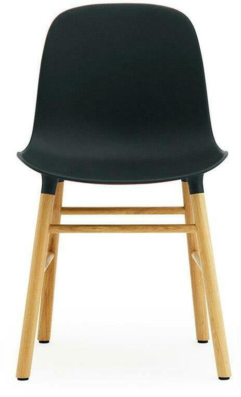 Chaise en chêne naturel et pp vert Form - Normann Copenhagen - The Cool Republic