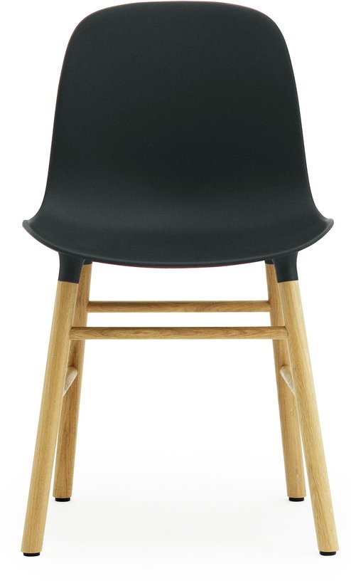 Chaise en chêne naturel et pp vert Form - Normann Copenhagen - The Cool Republic