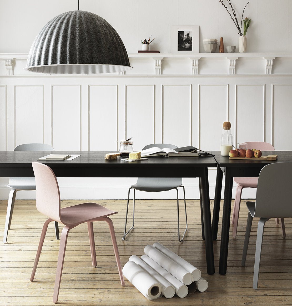 Chaise en chêne naturel Visu - Muuto - The Cool Republic