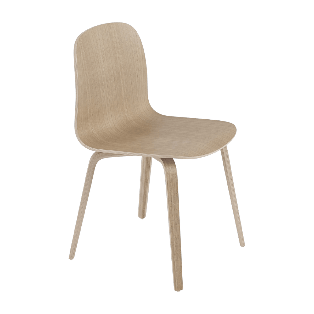 Chaise en chêne naturel Visu - Muuto - The Cool Republic