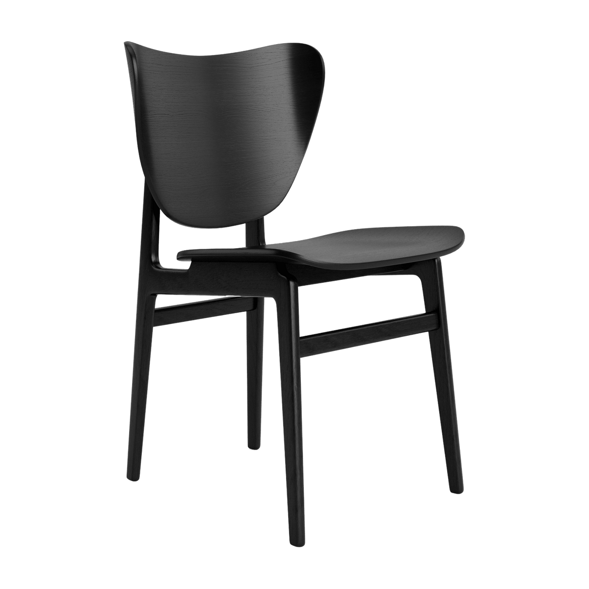 Chaise en chêne noir Elephant - NORR11 - The Cool Republic
