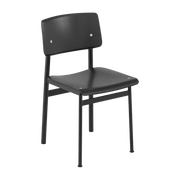 Chaise en chène noir et noire Loft - Muuto - The Cool Republic