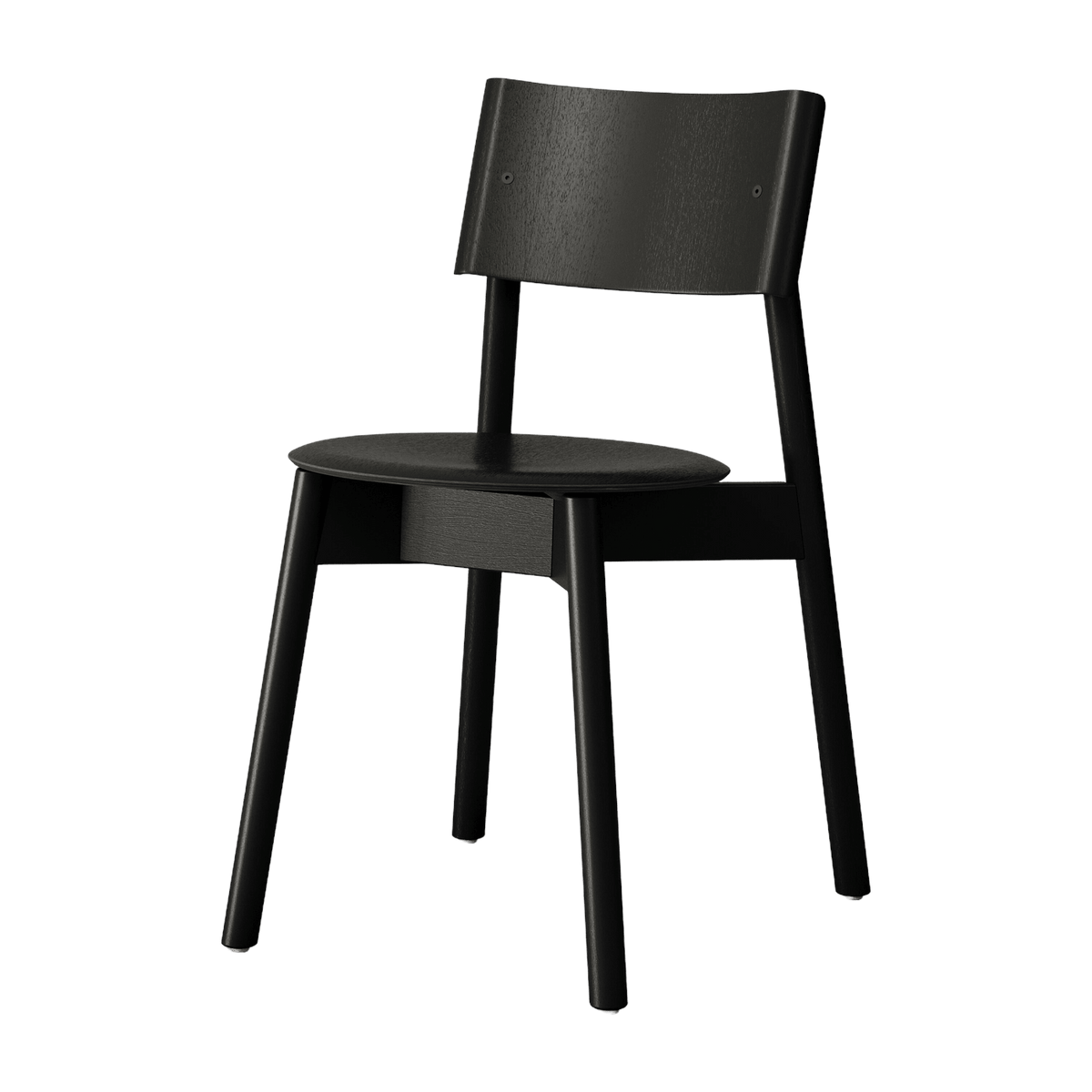 Chaise en chêne noir graphite éco-certifié SSD - TIPTOE - The Cool Republic