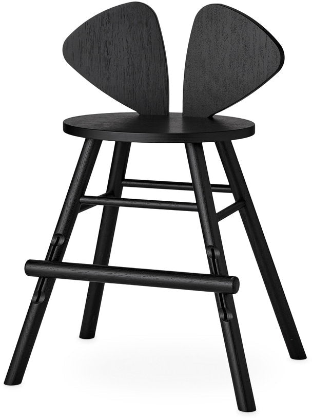 Chaise en chêne noir L Mouse - Nofred - The Cool Republic