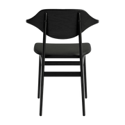 Chaise en chêne noire avec rembourrage anthracite Buffalo - NORR11 - The Cool Republic